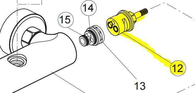 Ideal Standard A962568Nu Ceratherm Diverter FTB10811 5017830525585
