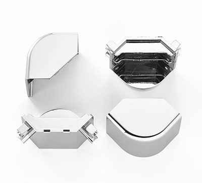 Ideal Standard T001294EOC Connect Enclosure Frame Corner Joint Set FTB10856 4015413556651