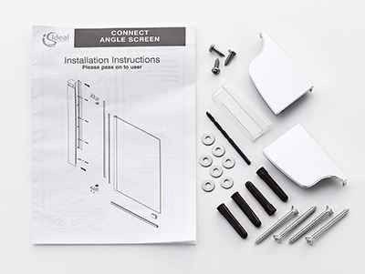 Ideal Standard Eelv789A Connect Angle Fixing Pack Chrome Finish FTB10889 4015413394574