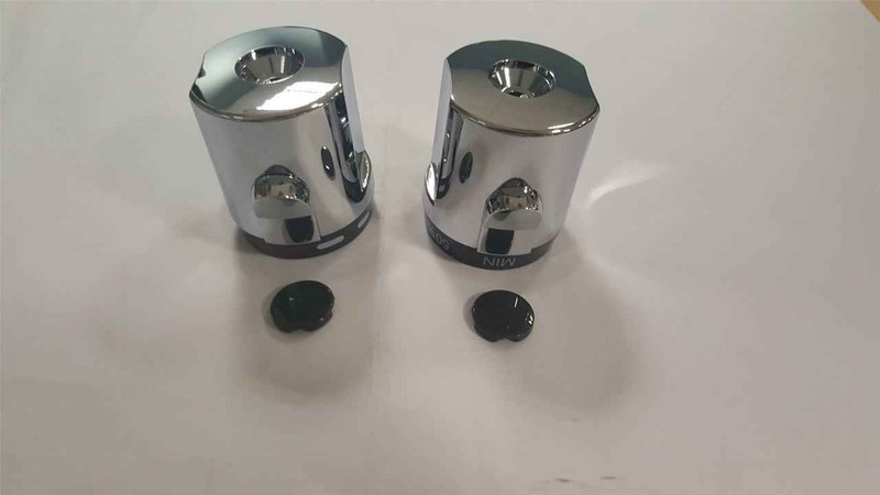 Ideal Standard A861001Aa Shower Temperature And Volume Handle Set Pair Chrome Finish FTB11389 5055639158184