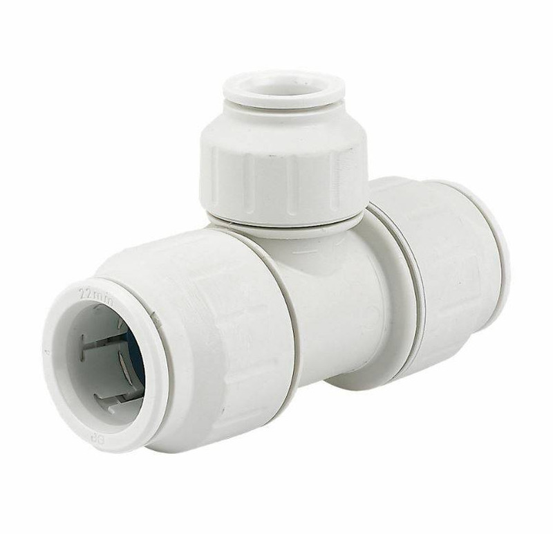 JG Speedfit Plastic Trade Pack 5 x Push-fit Reducing Tee 22mm X 22mm X 15mm FTB11707 5055639143777 JG Speedfit Plastic Trade Pack 5 x Push-fit Reducing Tee 22mm X 22mm X 15mm FTB11707 5055639143777