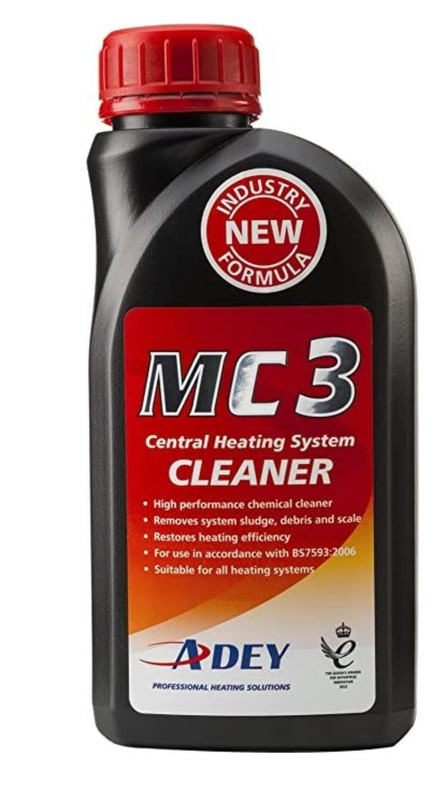 Adey MC3 Magnaclean Central Heating System Scale Cleaner Sludge Remover 500ml FTB6199 5060106370419 Adey MC3 Magnaclean Central Heating System Scale Cleaner Sludge Remover 500ml FTB6199 5060106370419