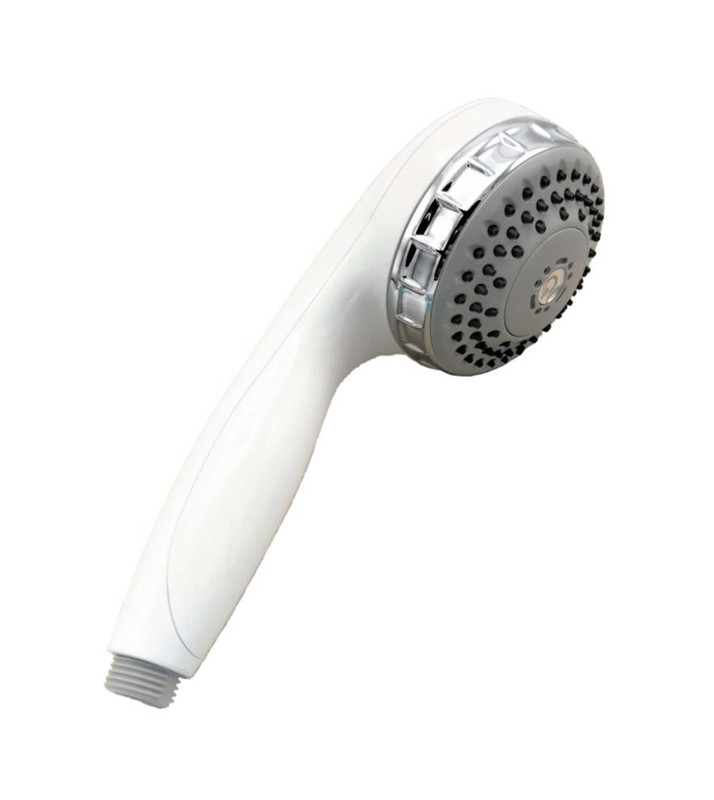Aqualisa Varispray 99 Shower Head White and Chrome 215021 FTB6408 5023942055421 Aqualisa Varispray 99 Shower Head White and Chrome 215021 FTB6408 5023942055421