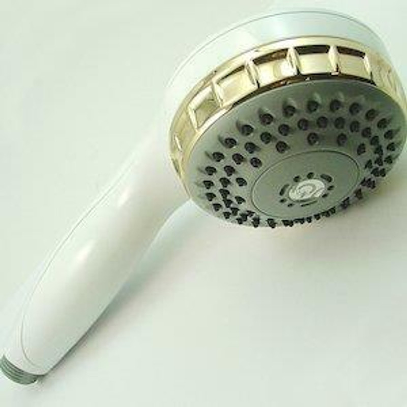 Aqualisa 215022 Varispray handset - White/gold FTB6562 5023942055438