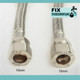 Flexible MonoBloc Tap Connectors Tails M12 x 1/2 BSP Compression x 300mm MonoBlock FTB2490