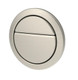 372871 Dudley Geo Dual flush Brushed Nickel 73.5mm Push Button FTB12757 Enter EAN number / Barcode