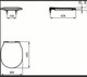 IDEAL STANDARD SOTTINI ISARCA SOFT CLOSING TOILET SEAT AND COVER U855501 FTB13331 Enter EAN number / Barcode