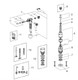 Grohe 43907PI0 Conversion Kit convert Villeroy and Boch FTB13386 4005176177545