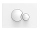 SANIT Push Plate S706 Alpine White – Dual Flush for Concealed Cisterns (16.706.01.0000) FTB13527 4013341059619