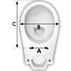 Wirquin Emerald White Toilet Seat & Cover with Metal Hinges SEM18WH FTB13778 5017134116212
