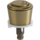 Wirquin Kayla Dual Flush Push Button – Brushed Brass  ABS, 50mm (50120762) FTB13810 5017134149562