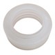 Dudley Black/Natural Rubber Flushbend Pan Connector - 321958 FTB14103 5013241029582