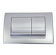 Oli Ria Matt Chrome Flush Plate OL0640586