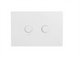 OLI Blink Dual Flush Plate - White OL0216622