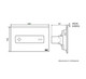 OLI Oceania Inox Pneumatic Flush Plate - Satin Chrome 054988 FTB13876 5604005569880