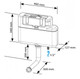 Siamp Intra Comfort ECO Bottom Entry Fill Valve ½" Plastic Insulated – 10005023 FTB14013 3247230150953