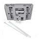 OLI Stream Cable Dual Flush Button Chrome — 011602 | FixTheBog