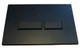 FixTheBog Nett Flush Plate Front Panel Matt Black FTB14149 5061102061097