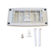 Oli White Single Flush Plate 604231 FTB13887 8028824640006