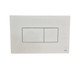 Oli Karisma White Pneumatic Dual Flush Plate 641001 FTB13899 5604005560580