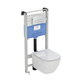 Ideal Standard Oleas M1 Mechanical Dual Flush Plate (IS Logo) Chrome — R0115AA