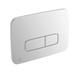 Ideal Standard Oleas P3 Chrome Pneumatic Dual Flush Plate ProSys R0124AA FTB14210 3391500580428