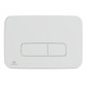 Ideal Standard Oleas P3 Chrome Pneumatic Dual Flush Plate ProSys R0124AA FTB14210 3391500580428