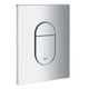 Grohe Arena Cosmopolitan Dual Flush Plate — Chrome (38844000)