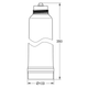 Grohe Blue L-Size Replacement Water Filter Cartridge 2500L – 40412001