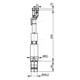 Alca Plast Basicmodul Flush Valve Slim System A09B