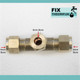 Ftd 6Mm Brass Equal Compression Tee Fitting FTB1471 5055639128408 Ftd 6Mm Brass Equal Compression Tee Fitting FTB1471 5055639128408