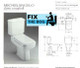 Ideal Standard White Michelangelo Toilet Seat And Cover With Chrome Hinges FTB1151 5055639138254