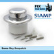 Siamp Doc M Easyflush Single Flush Chrome Plated Button Pneumatic Value FTB089 5055639139398