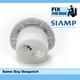 Siamp Doc M Easyflush Single Flush Chrome Plated Button Pneumatic Value FTB089 5055639139398