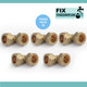 Trade Pack 5 X Ftd 15Mm Brass Compression Elbow Fitting FTB1364 5055639142701