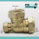 Ftd Brass Compression Reducing Tees 28Mm X 15Mm X 28Mm FTB1620 5055639129764