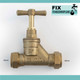 Ftd Brass Compression Stopcock Dzr 20Mm Mdpe X 20Mm Mdpe Bs1010 Poly FTB1589 5055639129450