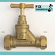 Ftd Brass Compression Stopcock 22Mm Copper X 25Mm Mdpe Bs1010 Poly FTB1587 5055639129436