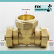 Ftd 42Mm Brass Equal Compression Tee Fitting FTB1477 5055639128682