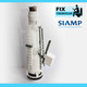 Siamp Skipper 36 Wc Cistern Fittings Pack Including Dual Flush Chrome Button FTB1218 5055639127340