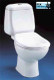 Ideal Standard Cabria Toilet Seat And Cover With Chrome Hinges Grey FTB1045 5055639125025 Ideal Standard Cabria Toilet Seat And Cover With Chrome Hinges Grey FTB1045 5055639125025