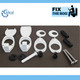 Armitage Shanks S972701 Orion Replacement Wc Toilet Seat Hinge Set FTB1160 5055639126749