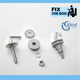 Ideal Standard Toilet Seat Hinges Ev154Aa For Space Seats Manufactured After 2003 FTB979 5055639105065