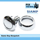 Siamp Storm 33 Chrome Plated Single Flush Button Storm FTB095 5055639134119
