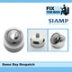 Siamp Chrome Plated Dual Flush Button Optima 50 FTB092 5055639106215 Siamp Chrome Plated Dual Flush Button Optima 50 FTB092 5055639106215