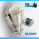 Siamp Optima 50 Dual Flush 1 1/2 Inch Outlet 320Mm Cable Plus Chrome Button FTB077 5055639106062