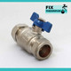 22Mm Butterfly Ball Valve Blue Cold Wras Approved FTB794 5055639124035