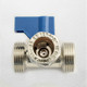 Dual Appliance Valve 15Mm Tee With Isolating Valve For Two Appliances Rrp 8.99 FTB789 5055639102712