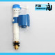 Professional 1/2 Bottom Entry Fill Valve Brass Tail Wras Approved Adjustable FTB672 639767928120