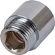 15Mm Rigid Radiator Valve Extension 1/2 Bsp - Chrome Plated FTB2025 5055639199279